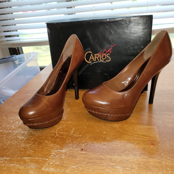 Carlos Santana leather pumps - Picture 3 of 11